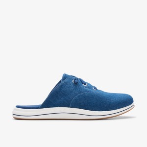 Clarks Breeze Clara Dark Denim Slip Ons Dames Donkerblauw | 5206378-QE