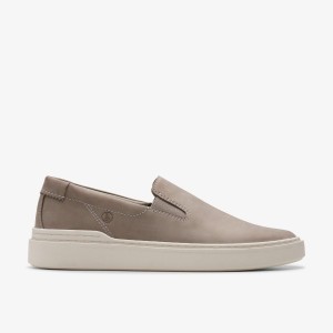 Clarks Craft Swift Go Grey Nubuck Sneakers Heren Grijs | 1634807-HV