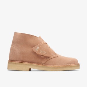 Clarks Desert Boot Warm Beige Laarzen Dames Beige | 9765403-QA