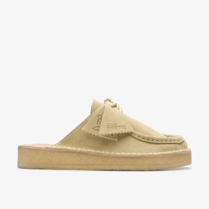 Clarks Desert Nomad Mule Maple Suede Klompen Dames Maple | 7823509-OC