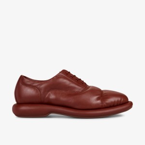 Clarks Martine Rose Mens Oxford 1 Oxblood Leather Nette Schoenen Heren Bordeaux | 9560784-EQ