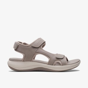 Clarks Mira Bay Stone Sandalen Dames Grijs | 2049876-JI