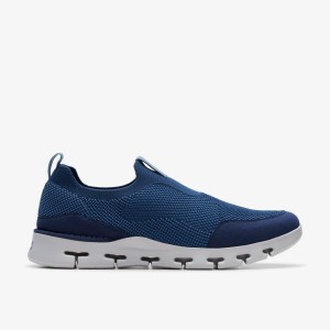 Clarks Nature X Ease Navy Sneakers Heren Donkerblauw | 3879426-UB