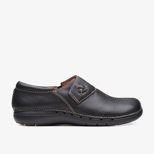 Clarks Un Loop Ave Black Klompen Dames Zwart | 4089513-NO