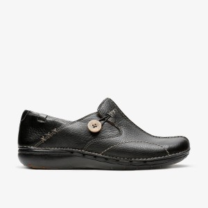 Clarks Un Loop Black Klompen Dames Zwart | 3679852-HD