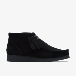 Clarks Wallabee EVO Boot Black Suede Laarzen Heren Zwart | 8530214-NA