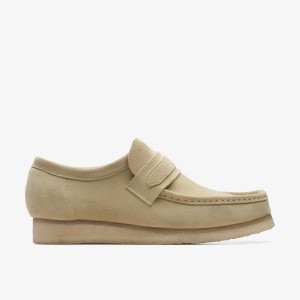 Clarks Wallabee Loafer Maple Suede Wallabees Heren Maple | 5304961-XK