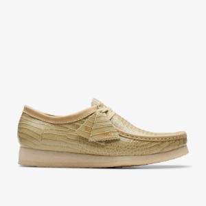 Clarks Wallabee Maple Crocodile Wallabees Heren Maple Crocodile | 1873250-YI