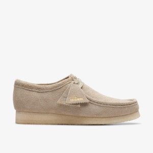 Clarks Wallabee Pale Grey Suede Wallabees Heren Grijs | 0154826-BM