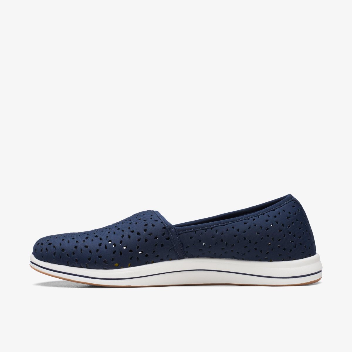 Clarks Breeze Emily Navy Slip Ons Dames Donkerblauw | 7318459-CX