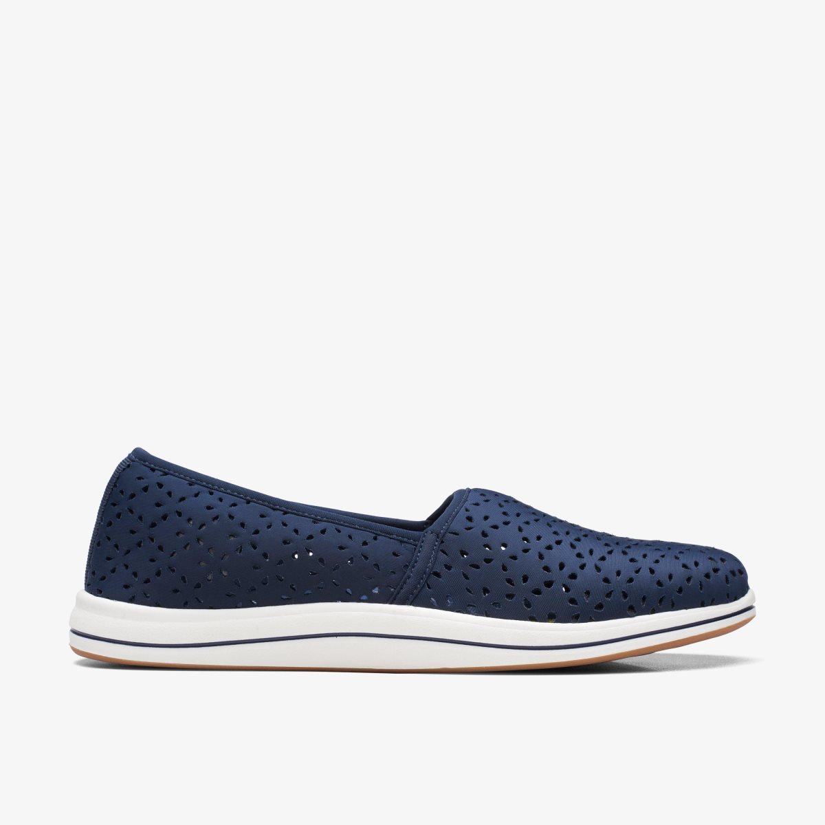 Clarks Breeze Emily Navy Slip Ons Dames Donkerblauw | 7318459-CX