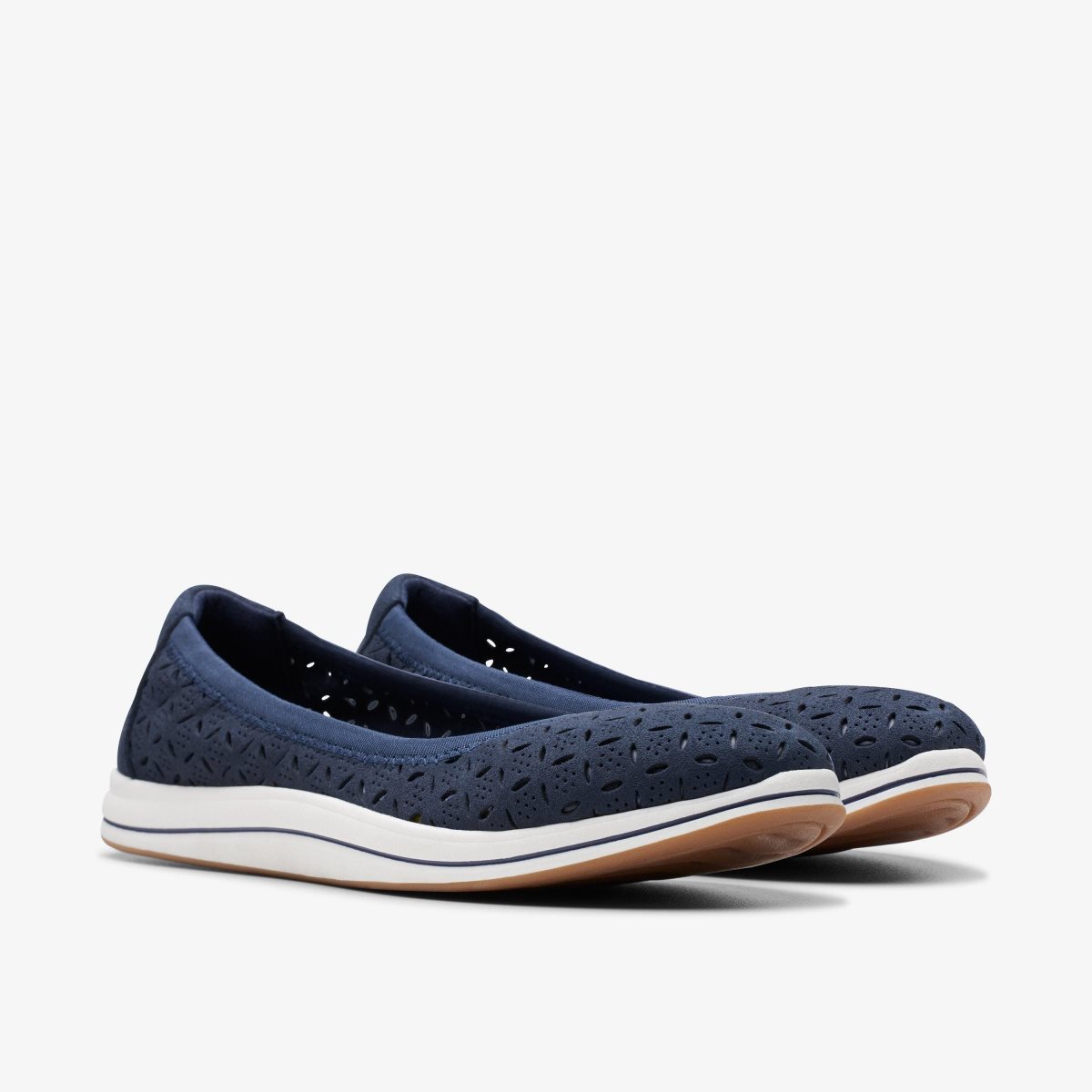 Clarks Breeze Roam Navy Slip Ons Dames Donkerblauw | 7802659-ST