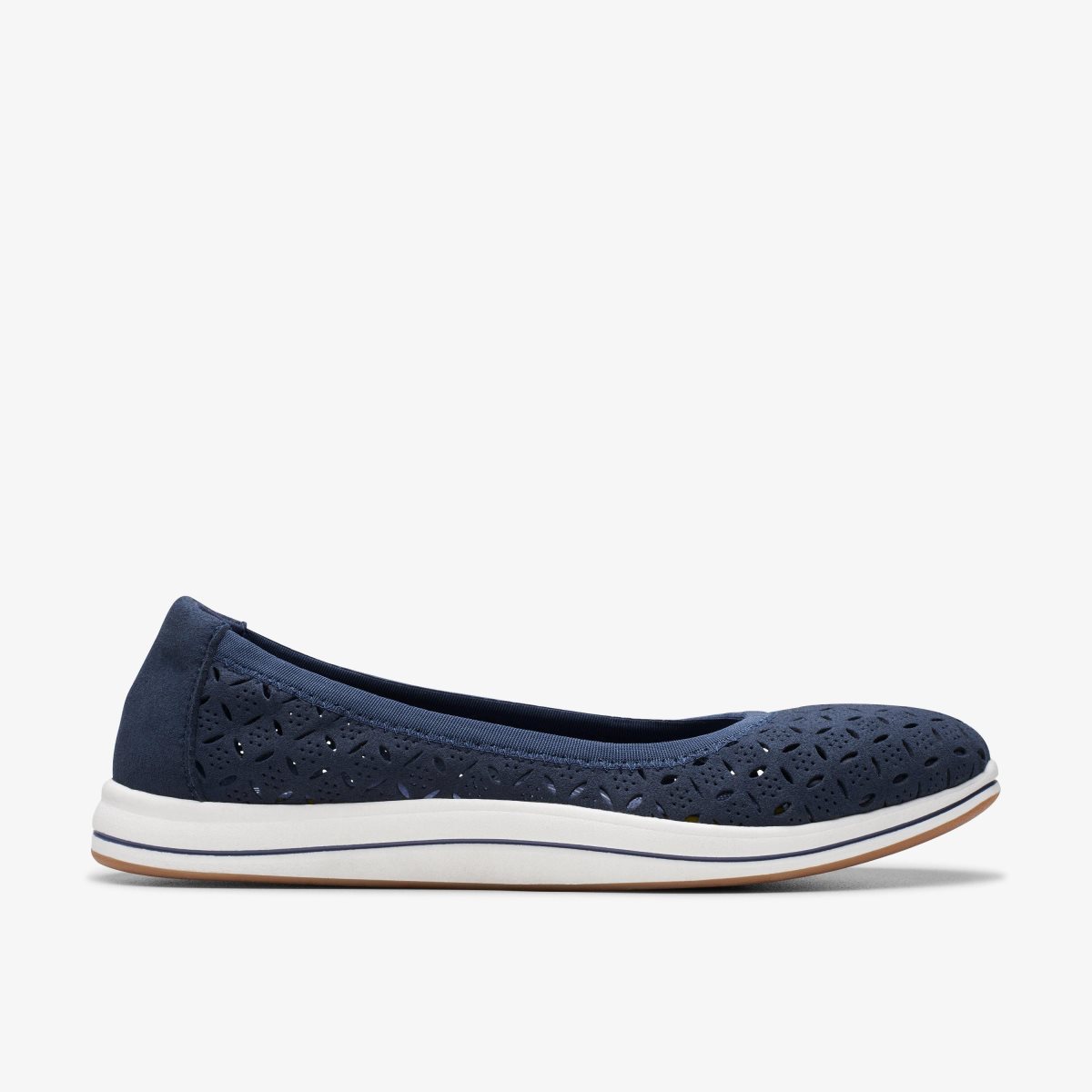 Clarks Breeze Roam Navy Slip Ons Dames Donkerblauw | 7802659-ST