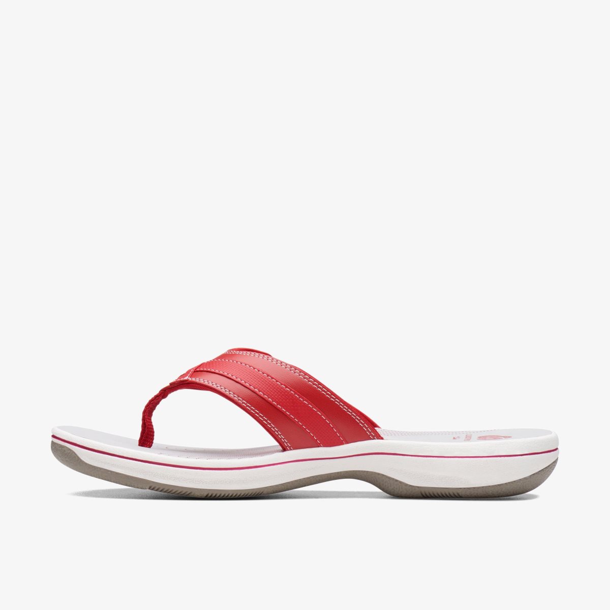 Clarks Breeze Sea Red Synthetic Sandalen Dames Rood | 4527908-GA