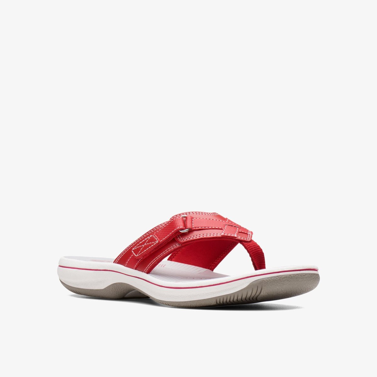 Clarks Breeze Sea Red Synthetic Sandalen Dames Rood | 4527908-GA