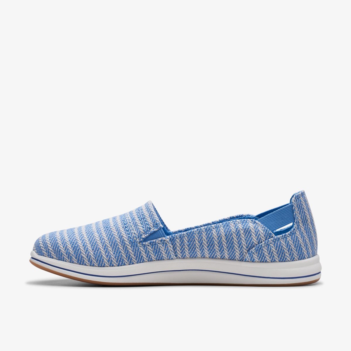 Clarks Breeze Step II Denim Slip Ons Dames Blauw | 4157069-OD