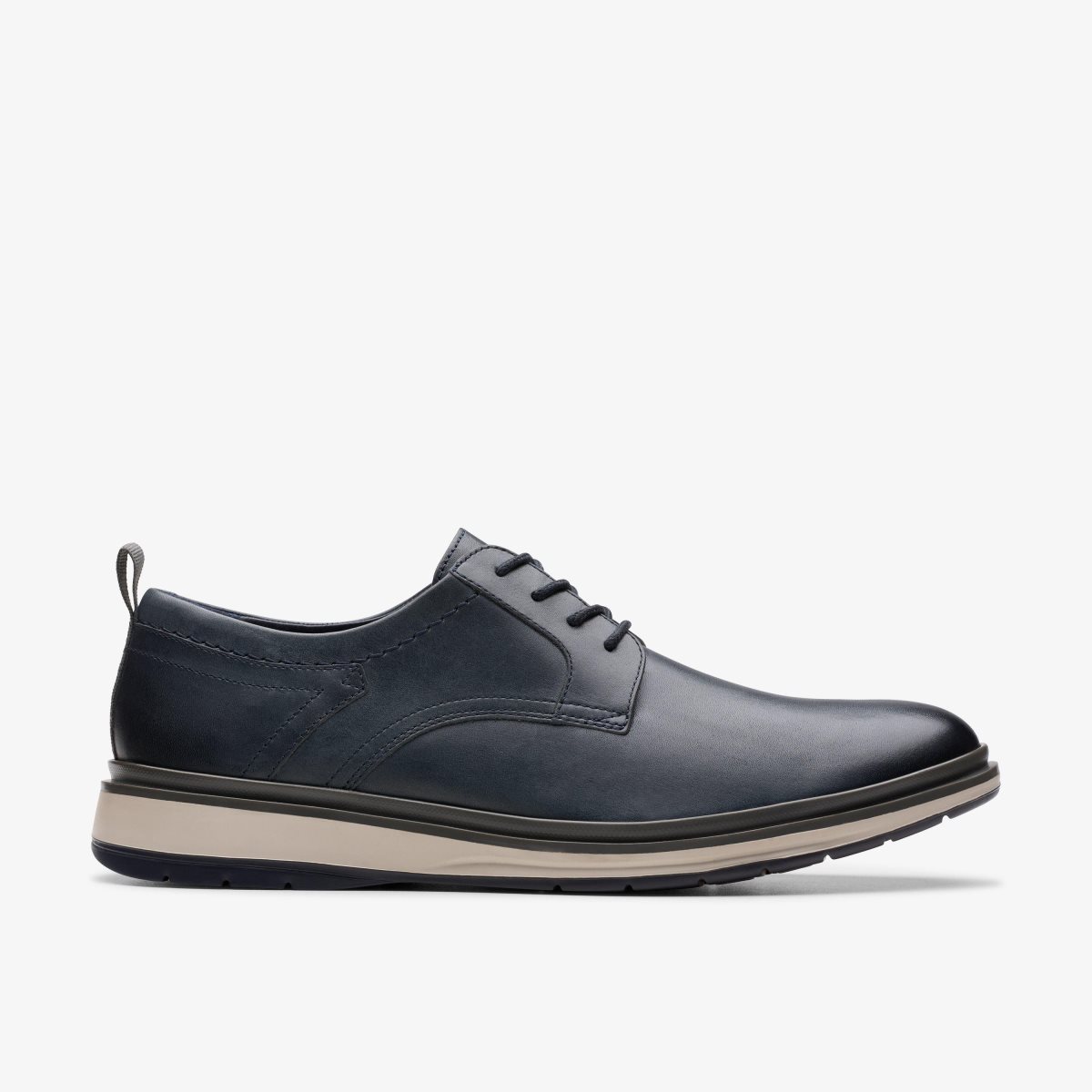 Clarks Chantry Lo Navy Leather Nette Schoenen Heren Donkerblauw | 6871902-AI