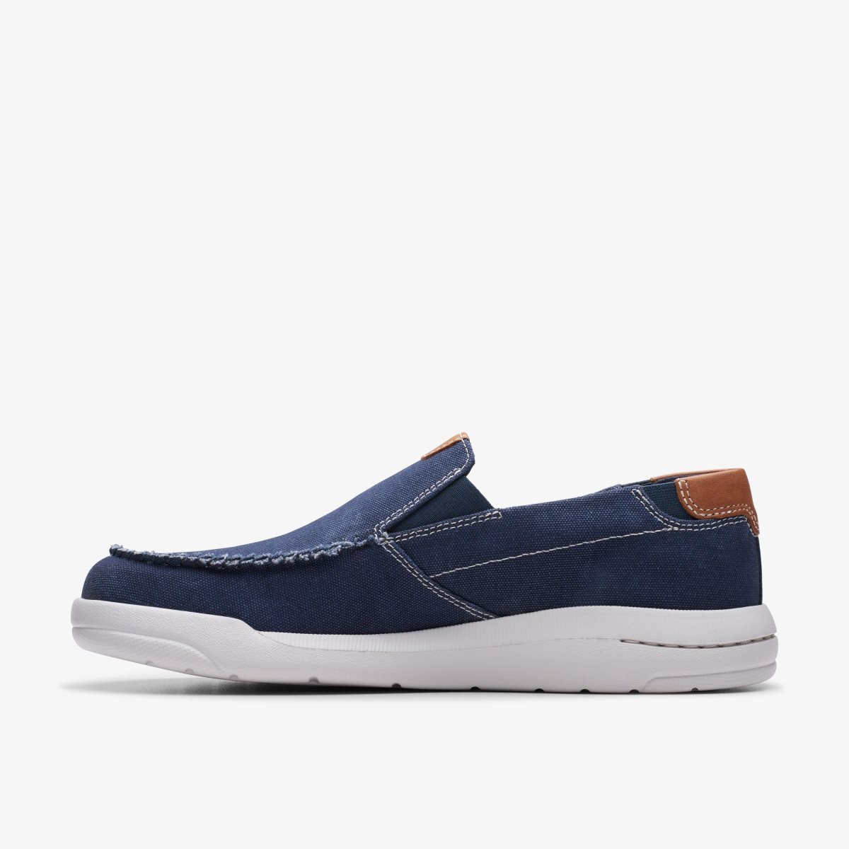 Clarks Driftlite Step Navy Combination Slip On & Loafers Heren Donkerblauw | 7682510-OT