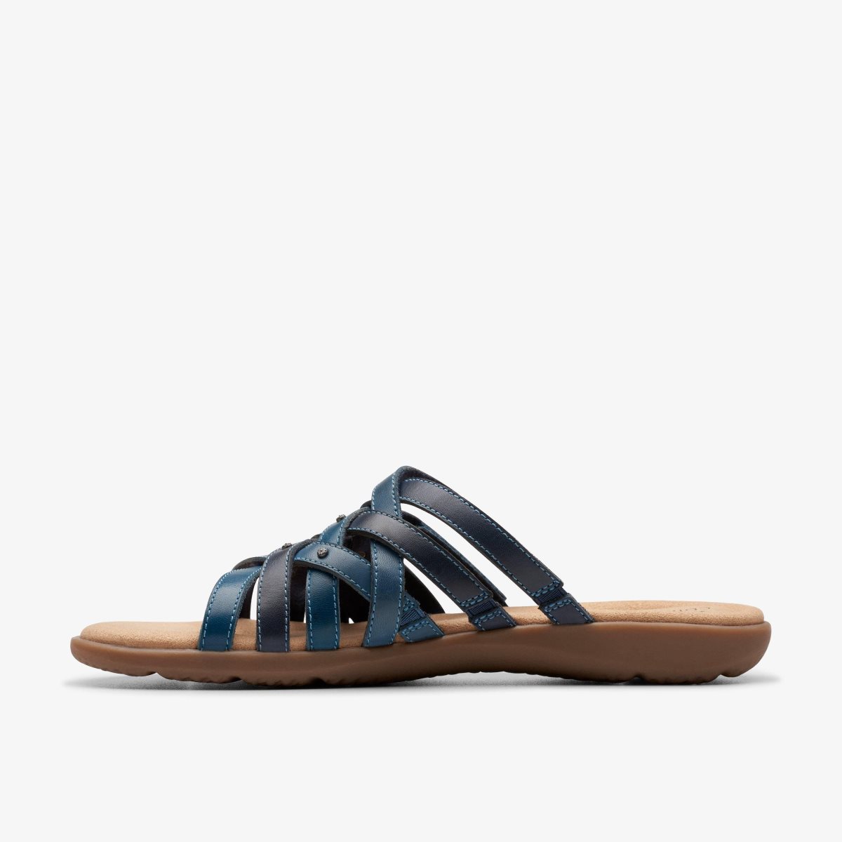 Clarks Elizabelle Rio Blue Multicolour Sandalen Dames Blauw | 4923018-TJ