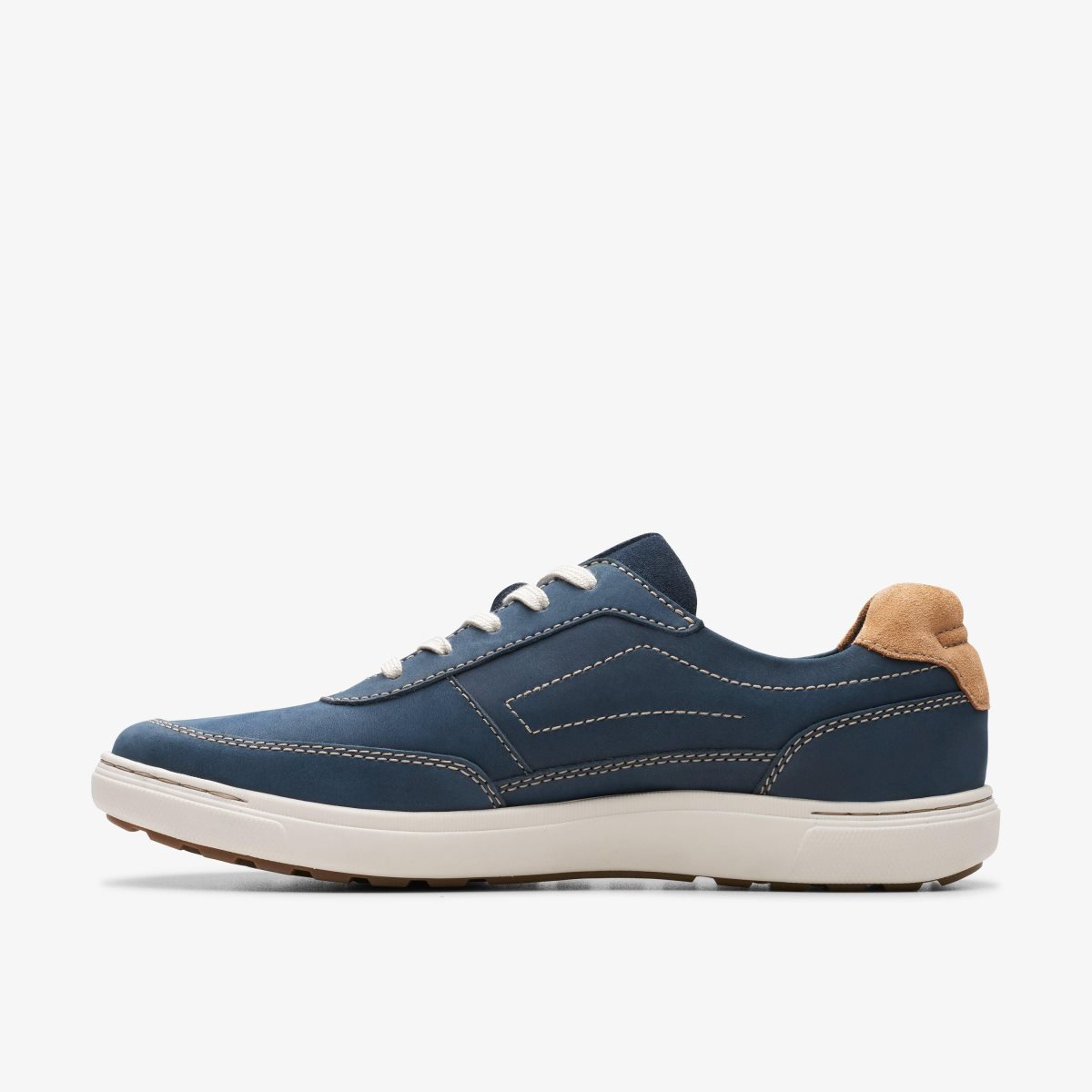 Clarks Mapstone Trail Navy Nubuck Sneakers Heren Donkerblauw | 2547610-SB