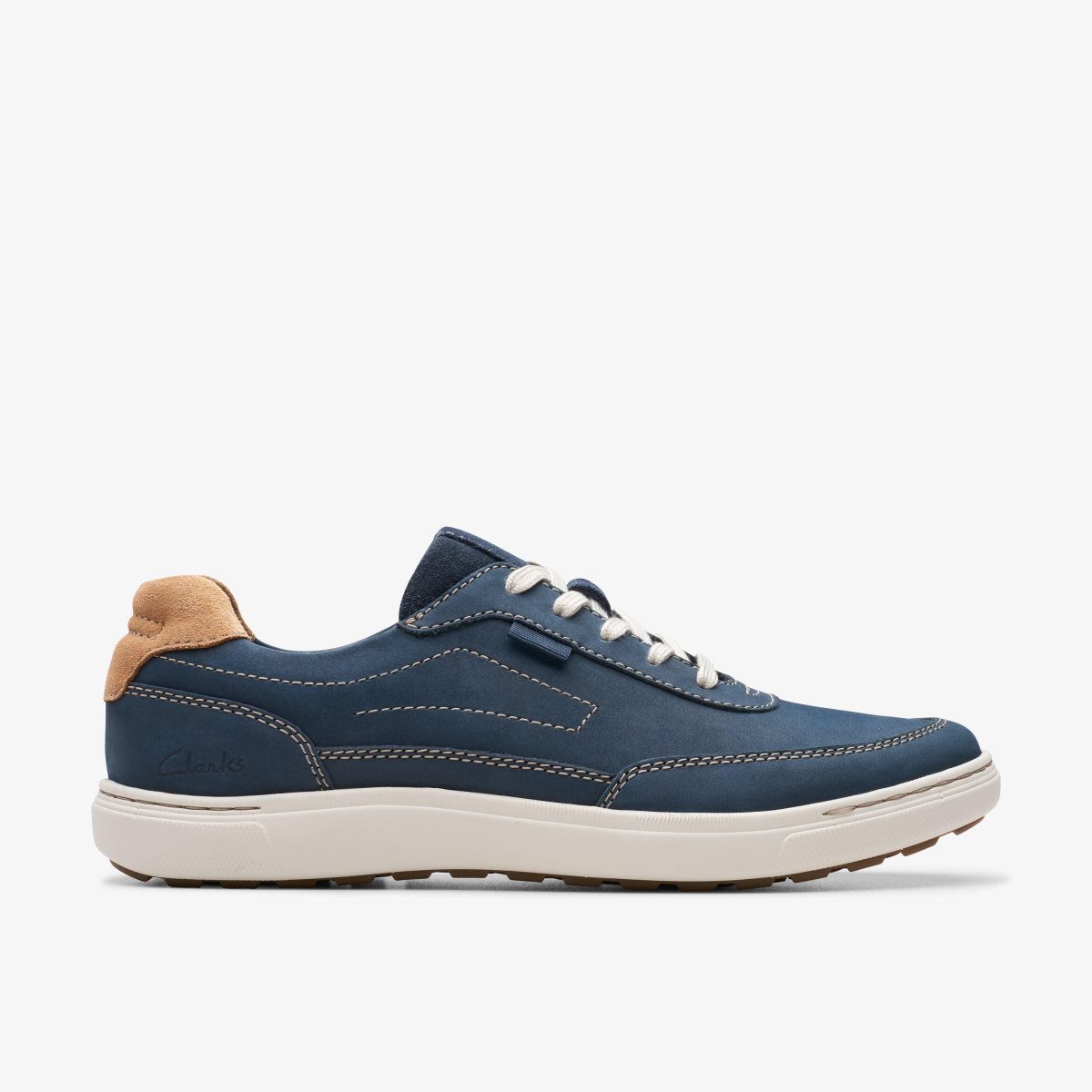 Clarks Mapstone Trail Navy Nubuck Sneakers Heren Donkerblauw | 2547610-SB