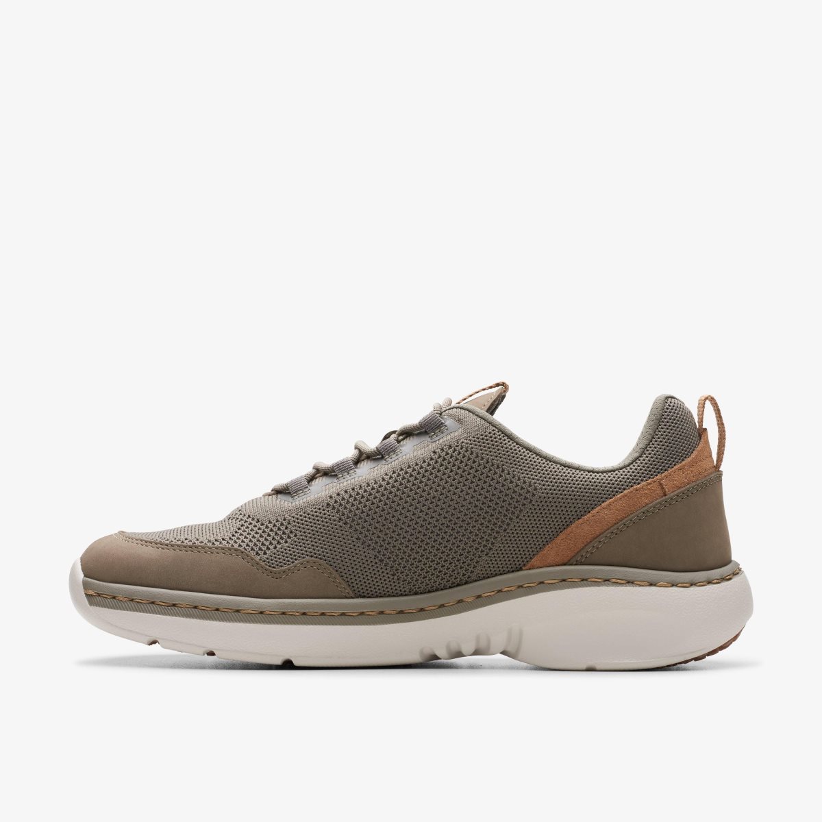 Clarks Pro Knit Stone Combination Sneakers Heren Grijs | 9527316-HO