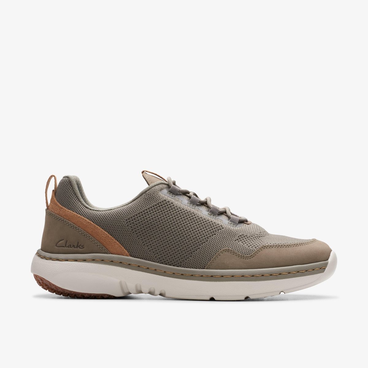 Clarks Pro Knit Stone Combination Sneakers Heren Grijs | 9527316-HO