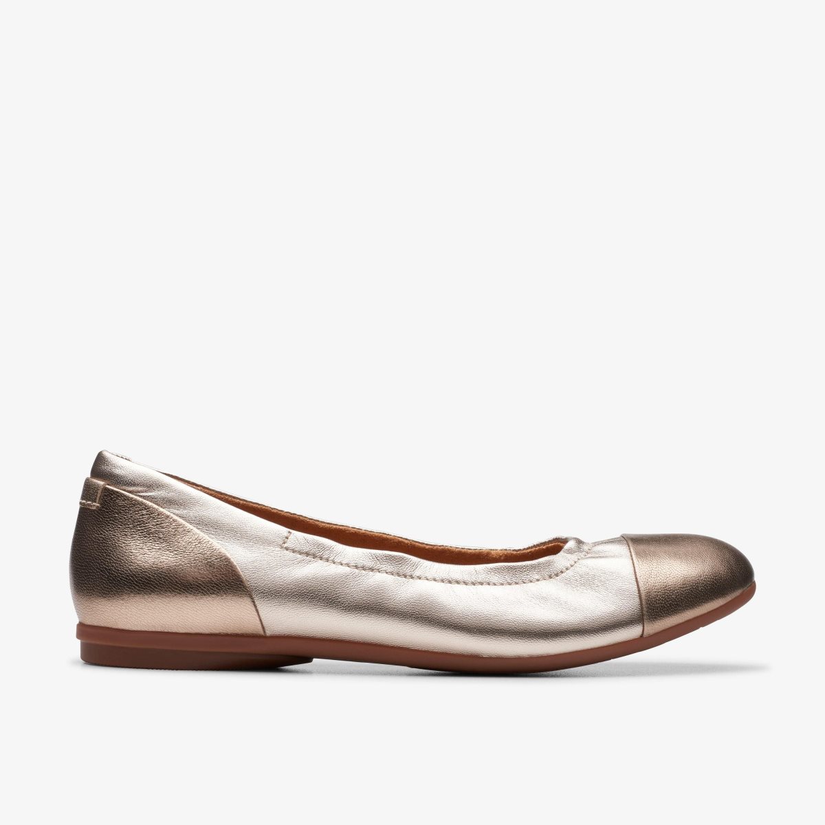 Clarks Rena Jazz Metallic Multicolour Slip Ons Dames Metal | 5926014-RS