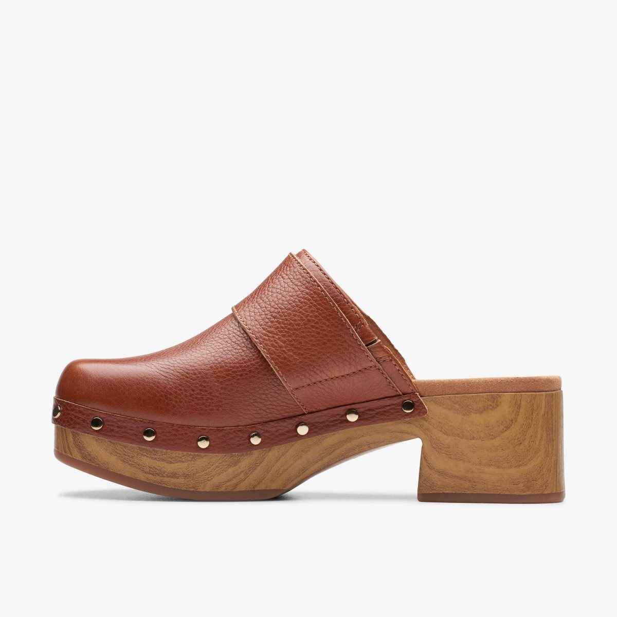 Clarks Sivanne Sun Tan Leather Klompen Dames Bruin | 9127803-UO