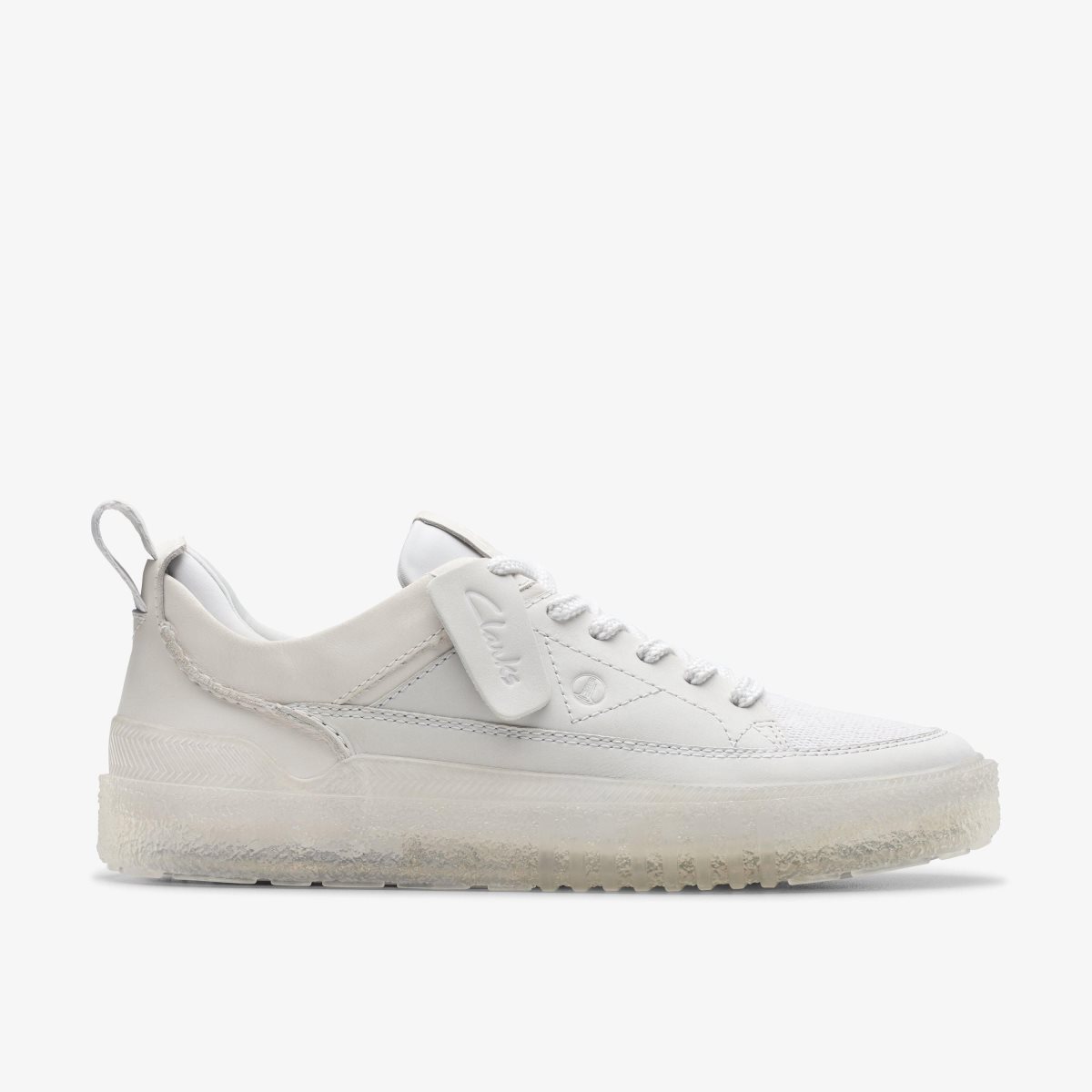 Clarks Somerset Lace Off White Nubuck Sneakers Heren Wit | 9301567-YV