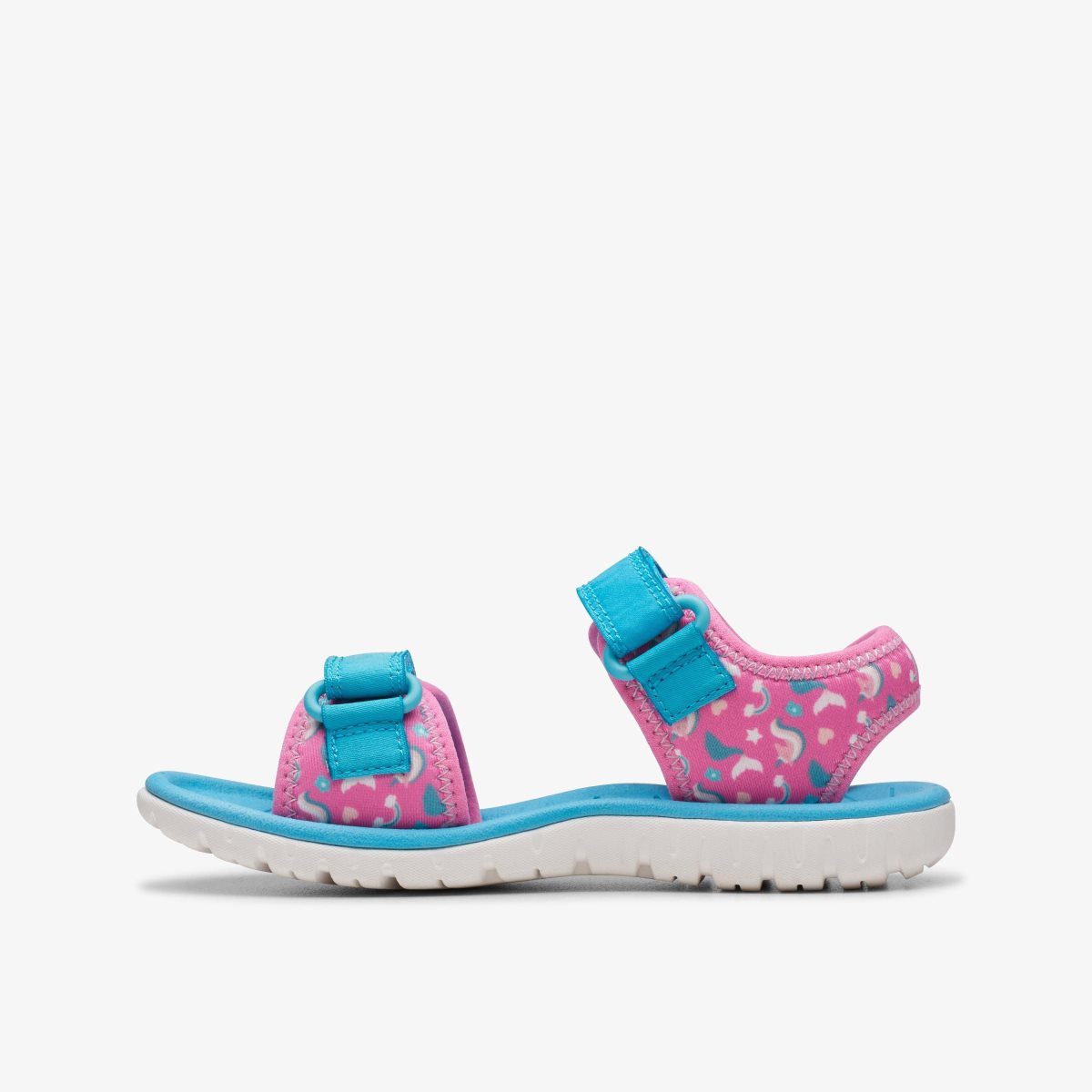 Clarks Surfing Tide Kid Hot Pink Sandalen Kinderen Roze | 8254039-YC