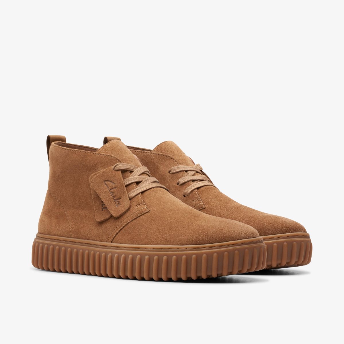 Clarks Torhill Desert Boot Cognac Suede Laarzen Heren Bruin | 0256134-QK