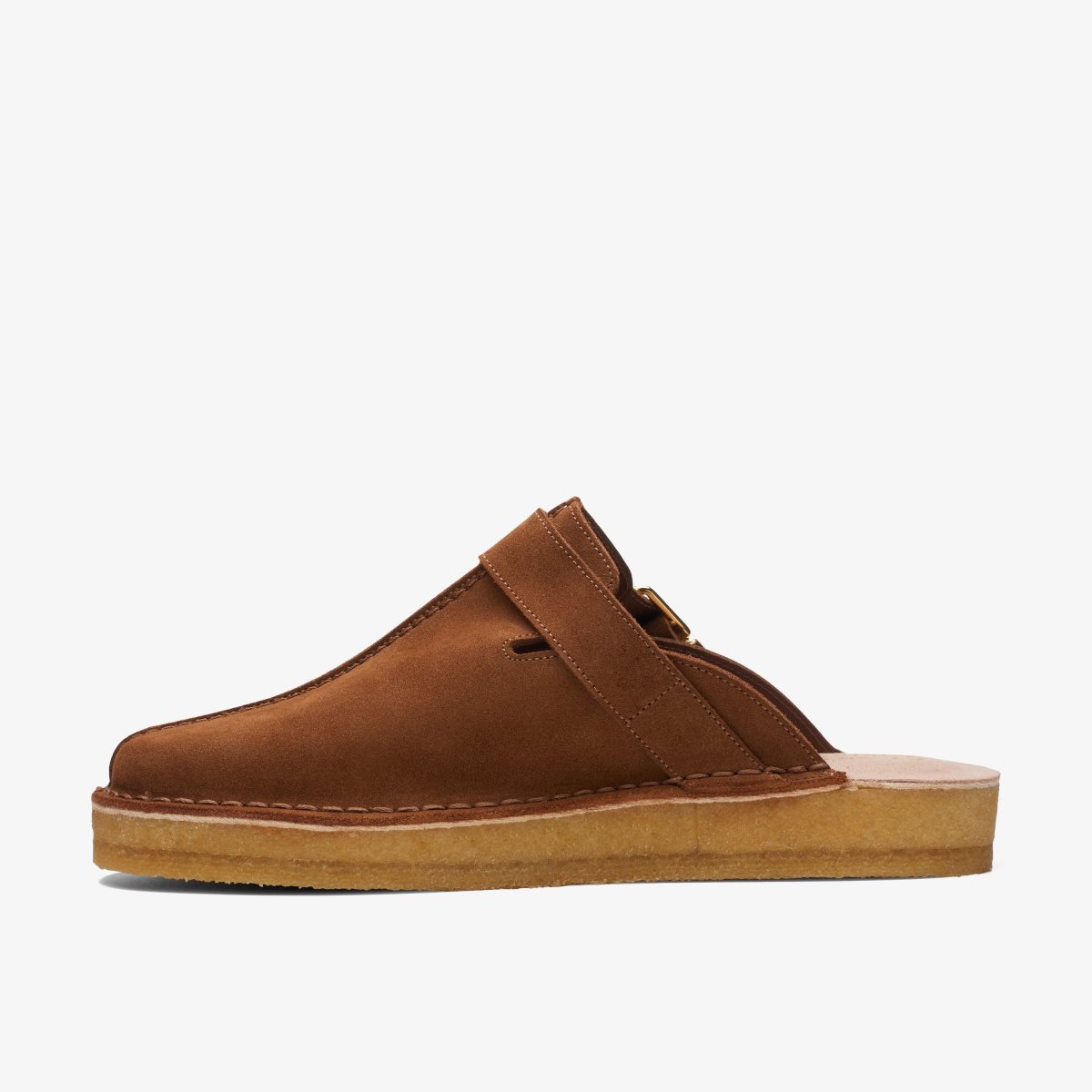 Clarks Trek Mule Caramel Suede Klompen Dames Caramel | 1069574-KD