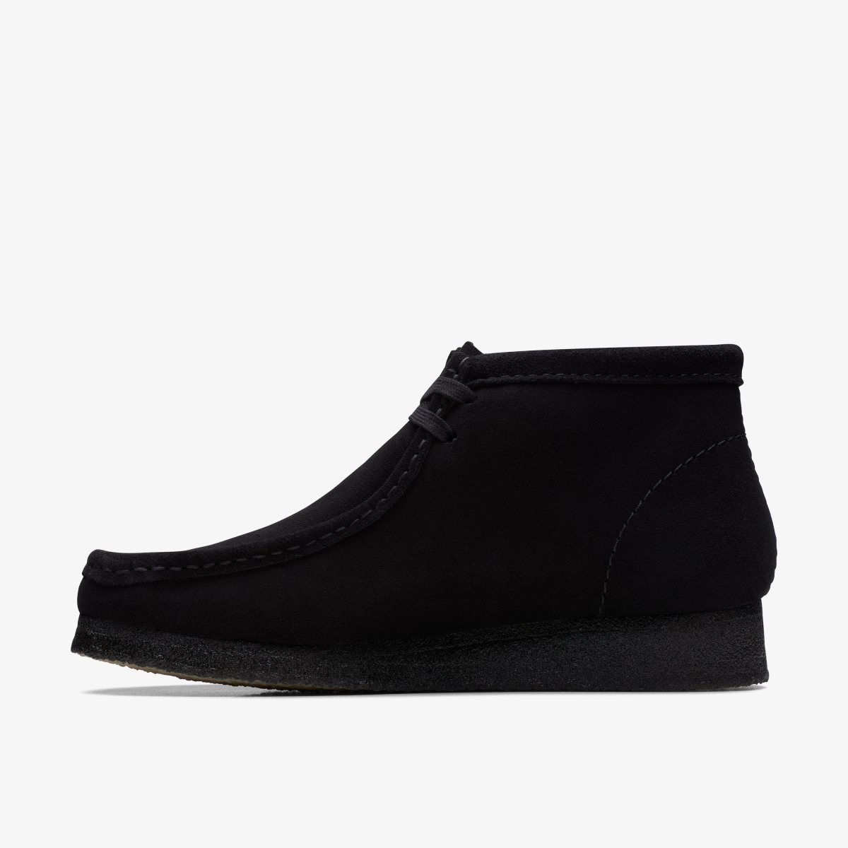 Clarks Wallabee Boot Black Suede Wallabees Heren Zwart | 3519076-AD