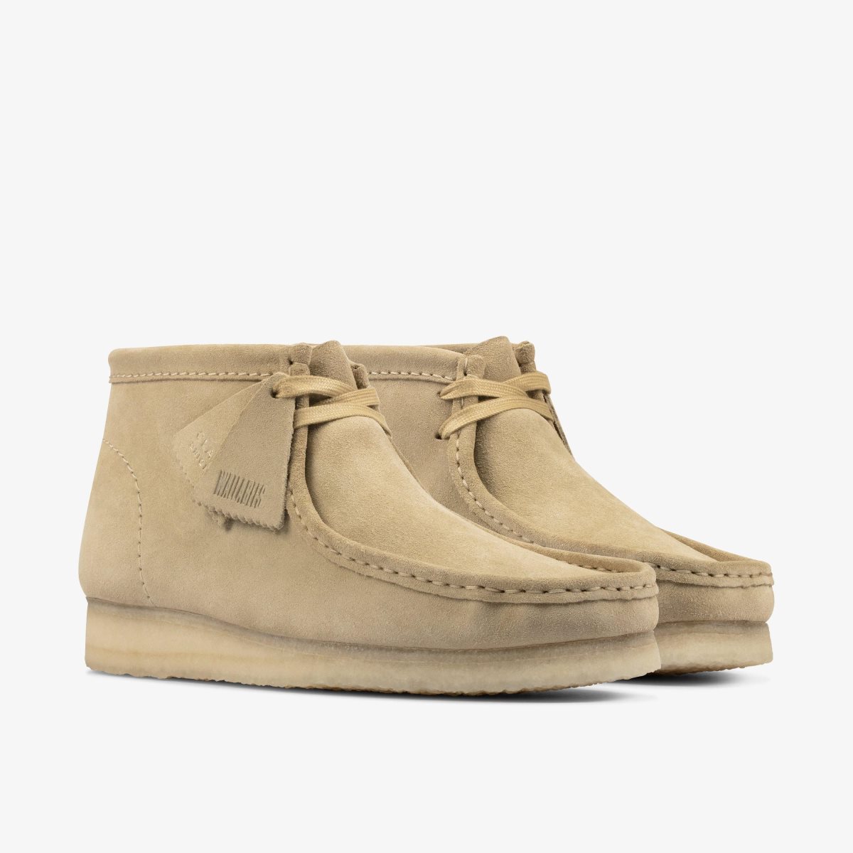 Clarks Wallabee Boot Maple Suede Wallabees Heren Maple | 3094187-JW