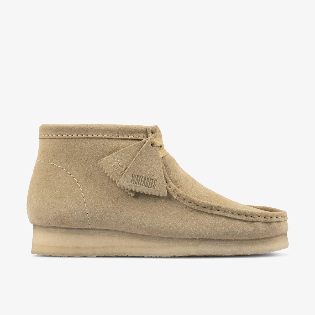 Clarks Wallabee Boot Maple Suede Wallabees Heren Maple | 3094187-JW