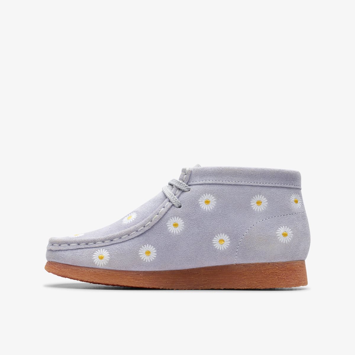 Clarks Wallabee Boot Older Cloud Grey Originele Schoenen Kinderen Grijs | 1835740-QP