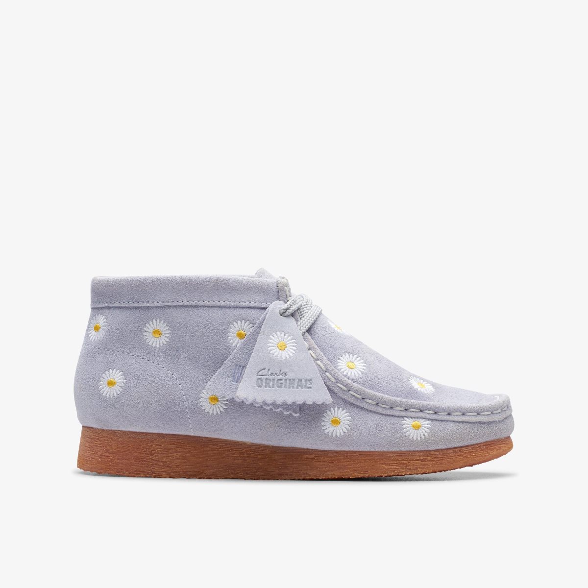 Clarks Wallabee Boot Older Cloud Grey Originele Schoenen Kinderen Grijs | 1835740-QP