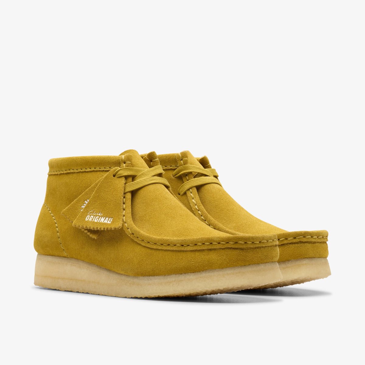 Clarks Wallabee Boot Olive Suede Laarzen Dames Olijfgroen | 3190875-QT