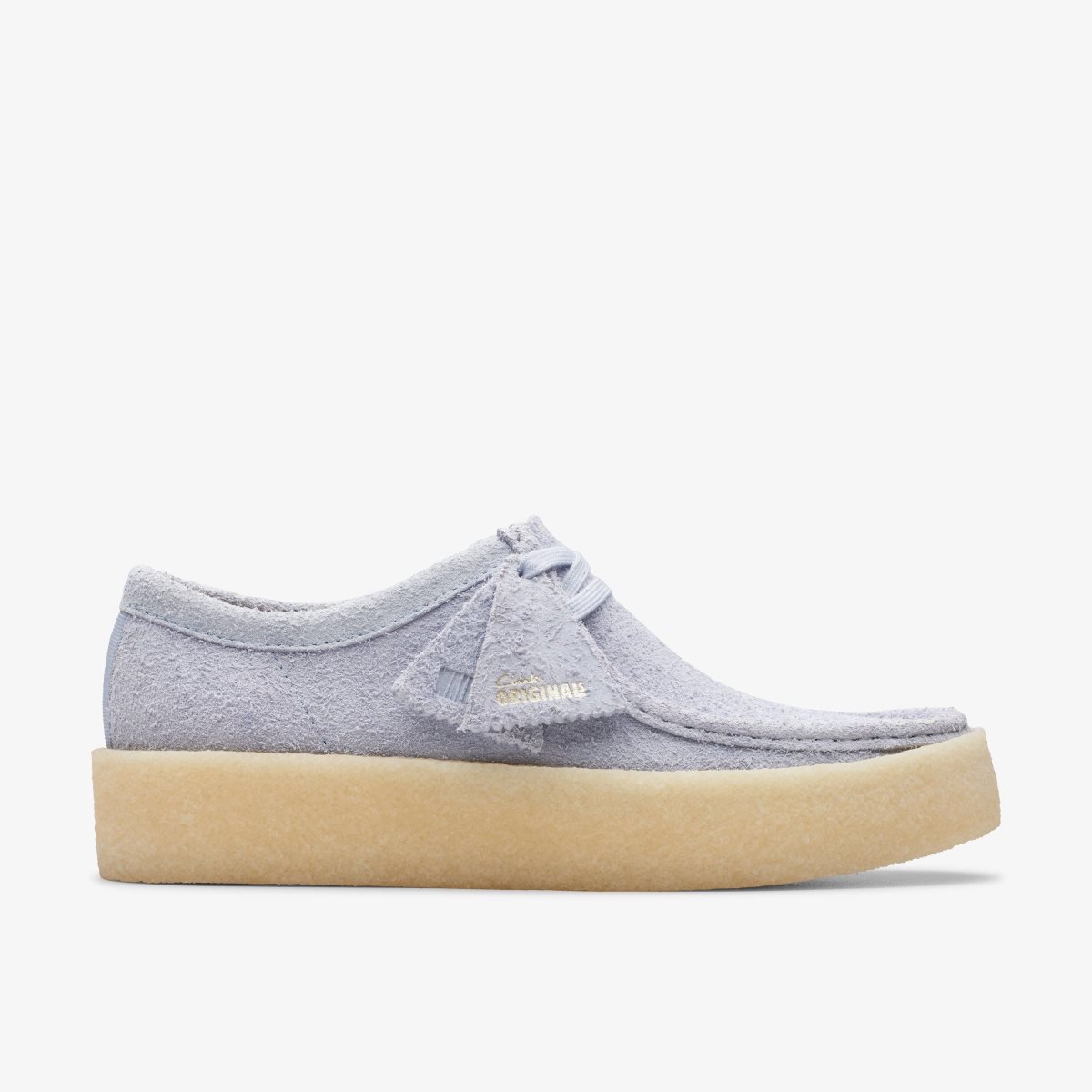 Clarks Wallabee Cup Cloud Grey Suede Wallabees Heren Grijs | 7830591-BL