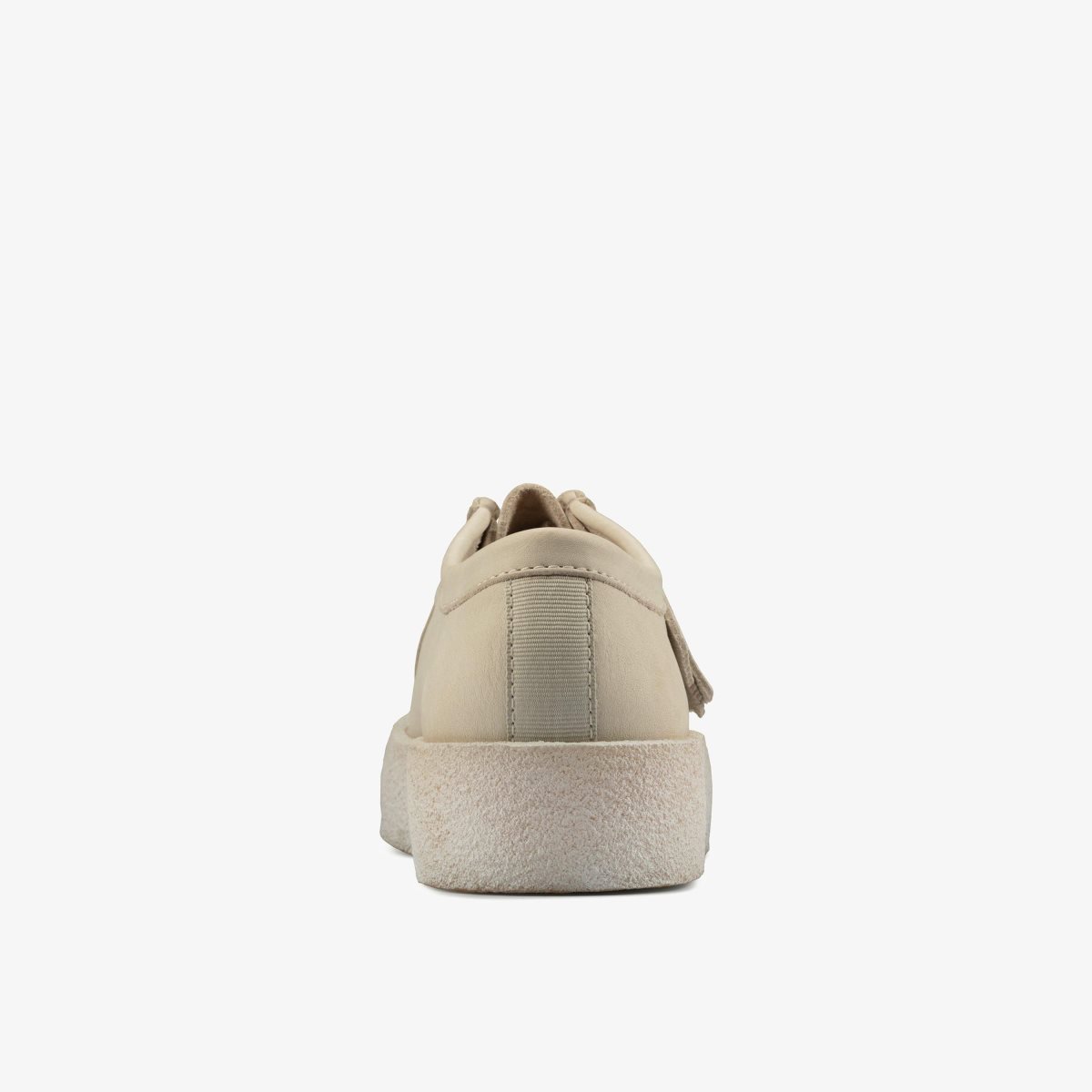 Clarks Wallabee Cup White Nubuck Wallabees Heren Wit | 7065813-ZI