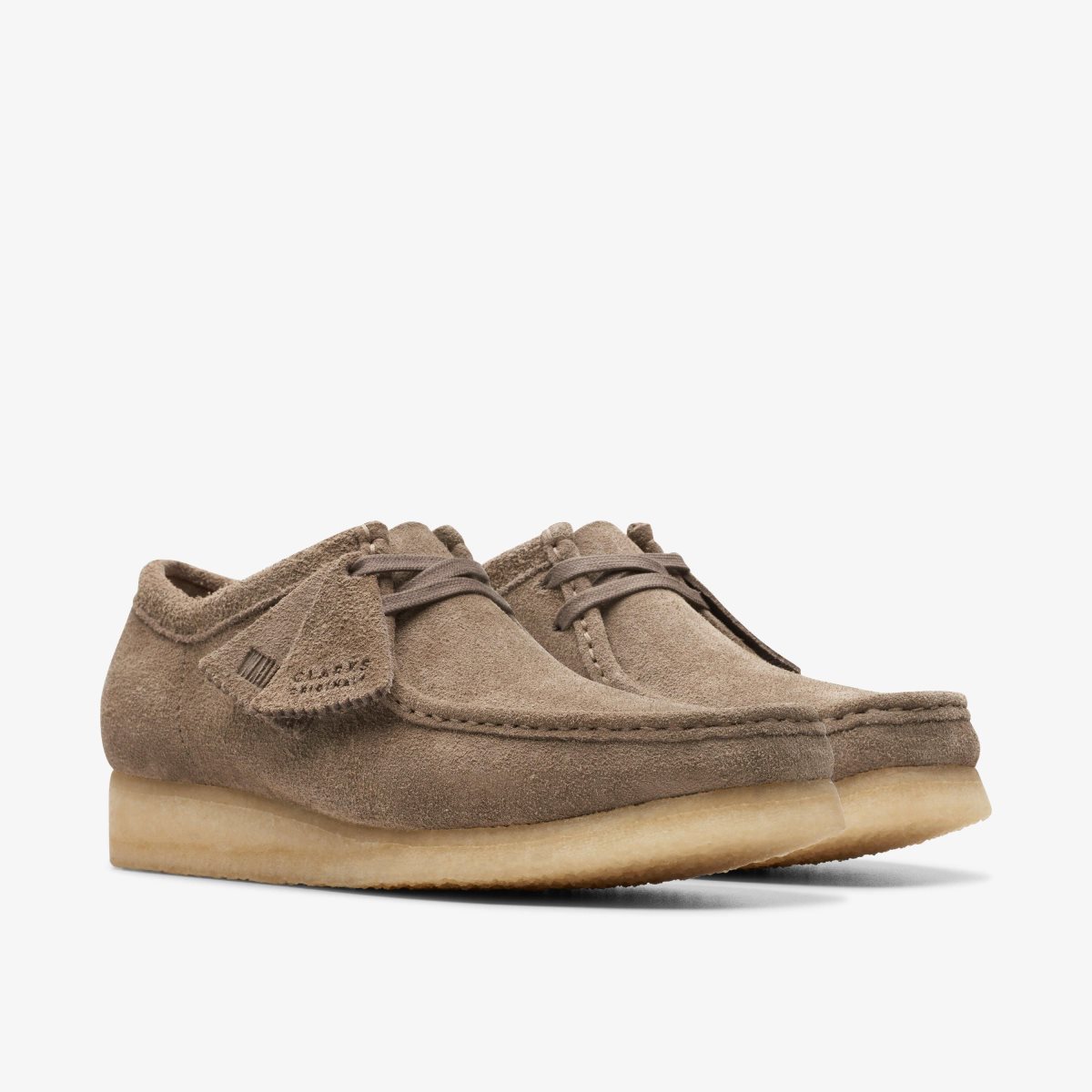 Clarks Wallabee Dark Grey Suede Wallabees Heren Donkergrijs | 2579360-FR