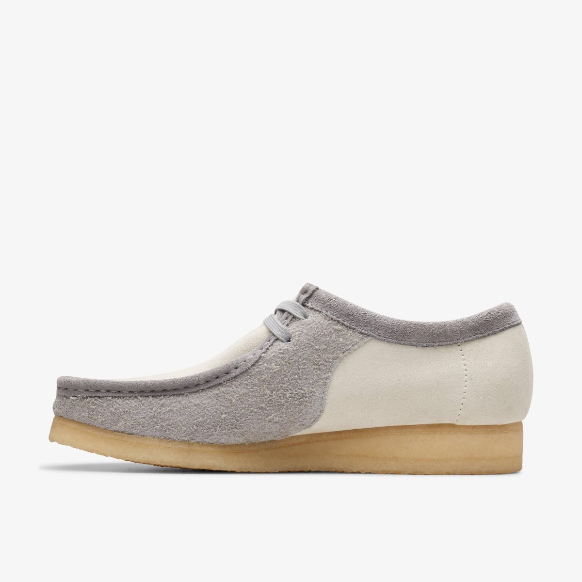 Clarks Wallabee Grey/Off White Wallabees Heren undefined | 9861034-JZ