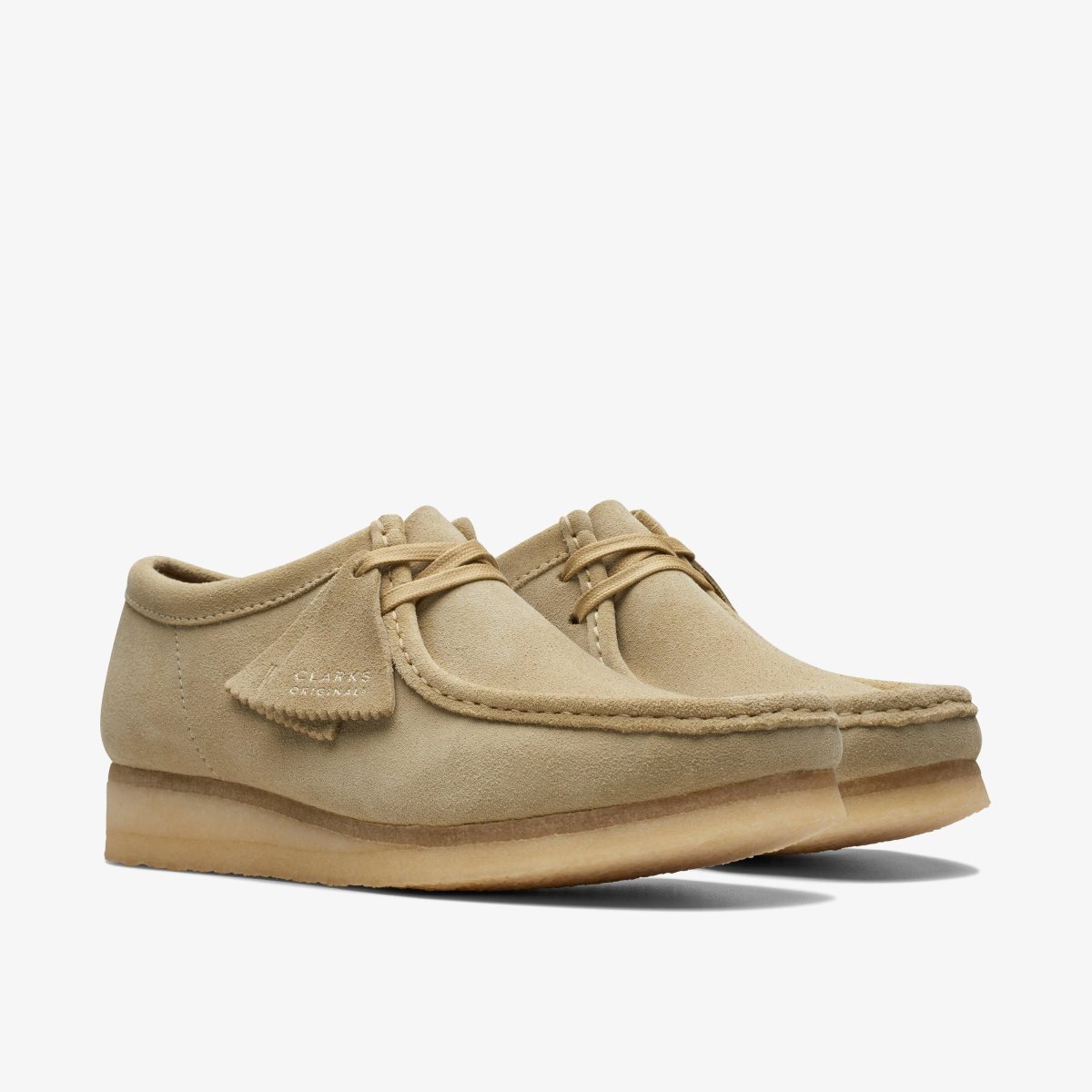 Clarks Wallabee Maple Suede Wallabees Heren Maple | 5940628-KS