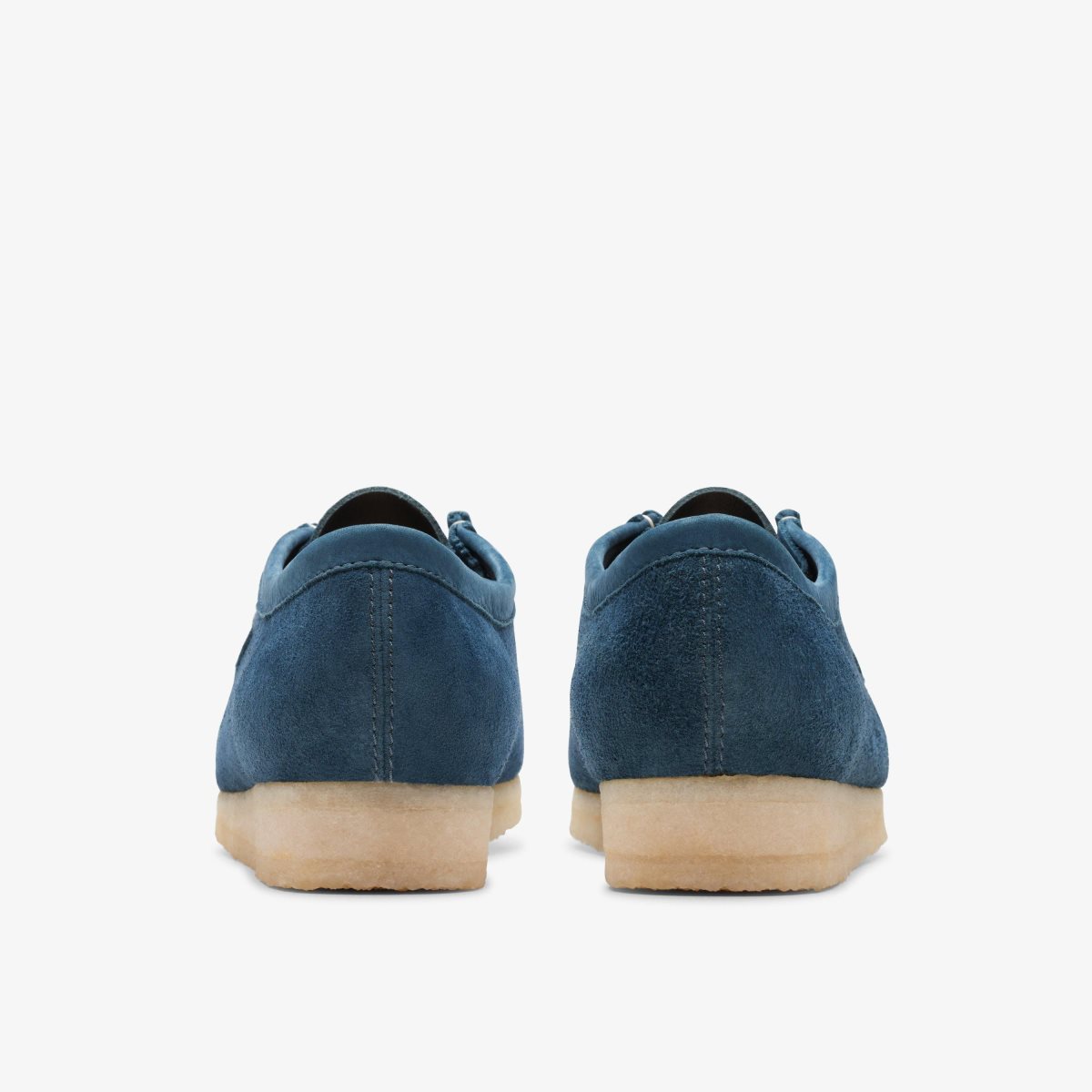 Clarks Wallabee Navy/Teal Suede Wallabees Heren Donkerblauw Turquoise | 4023958-OH