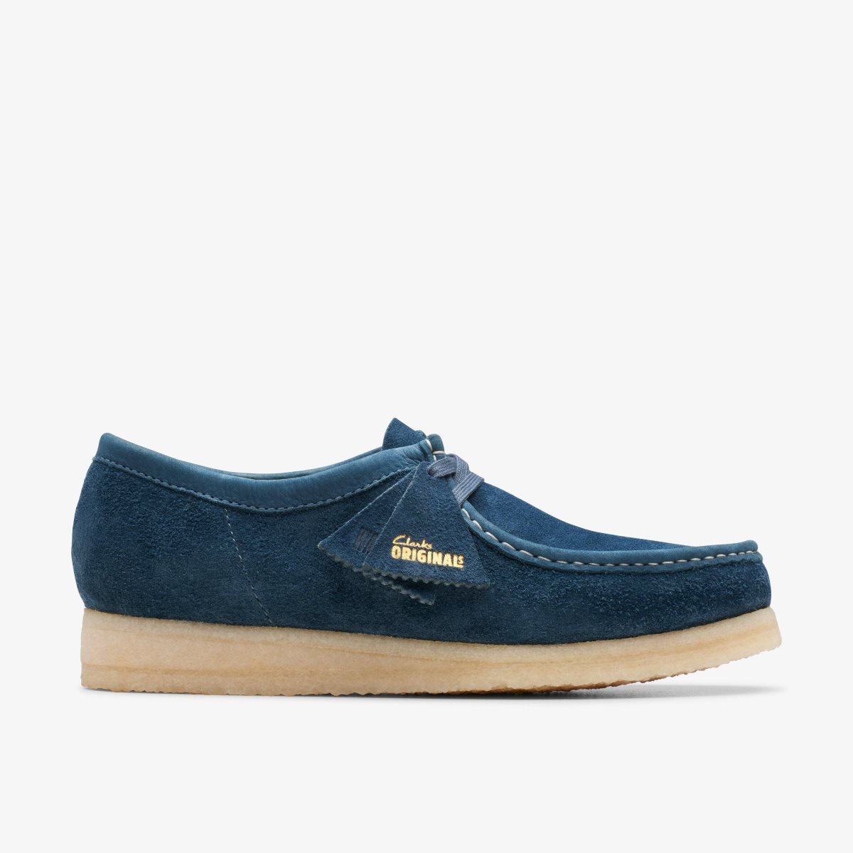 Clarks Wallabee Navy/Teal Suede Wallabees Heren Donkerblauw Turquoise | 4023958-OH