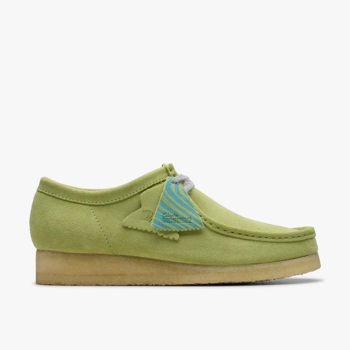 Clarks Wallabee Pale Lime Suede Wallabees Heren undefined | 9628571-KM