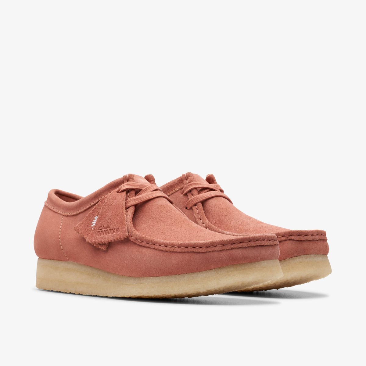 Clarks Wallabee Terracotta Suede Wallabees Heren undefined | 9386175-RE