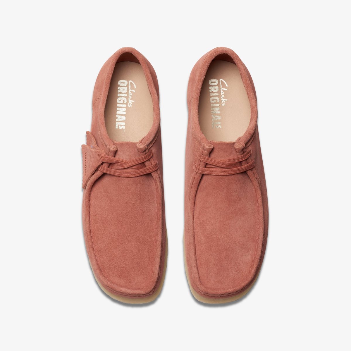 Clarks Wallabee Terracotta Suede Wallabees Heren undefined | 9386175-RE