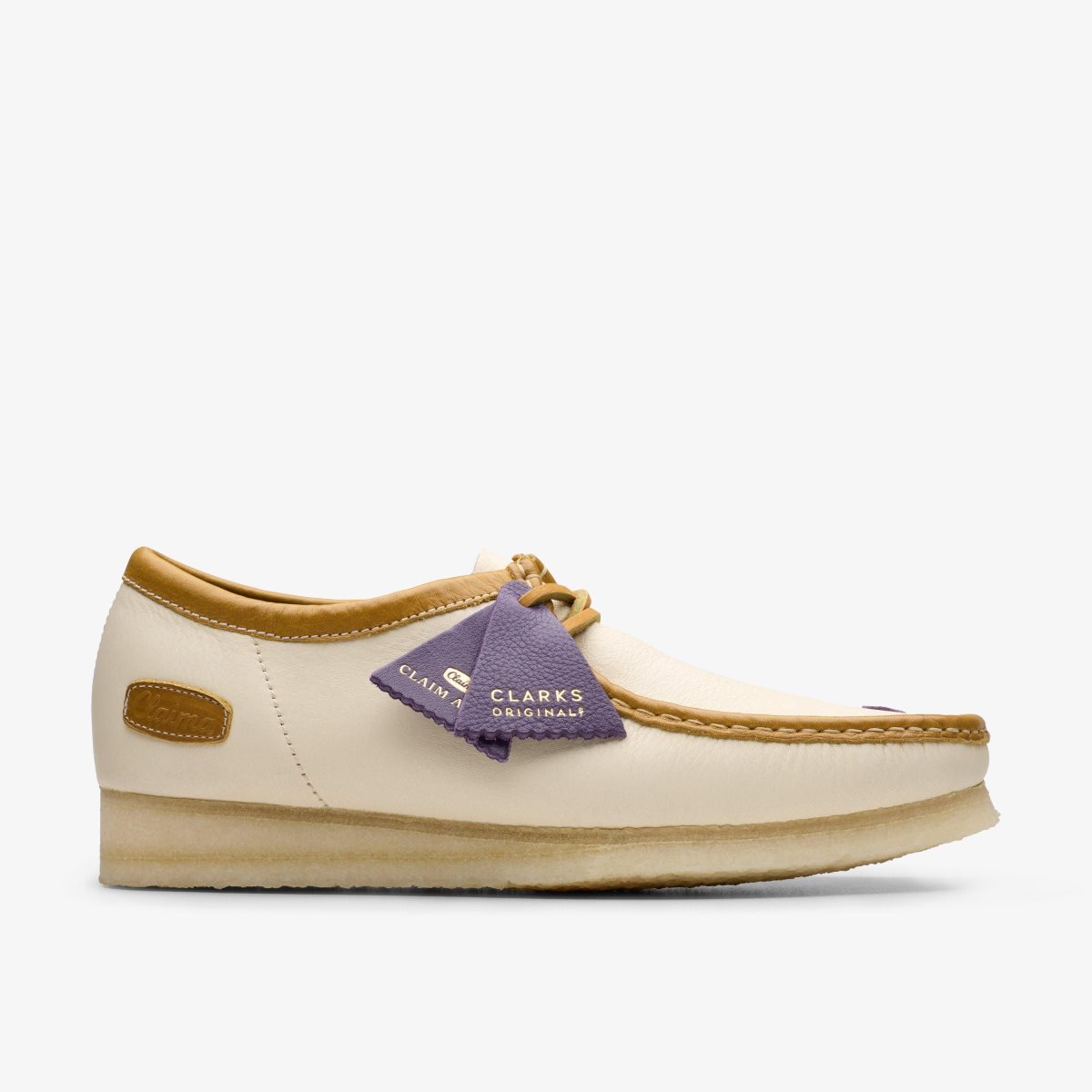 Clarks Wallabee X Claima Off White Combination Wallabees Heren Wit | 6820439-QE